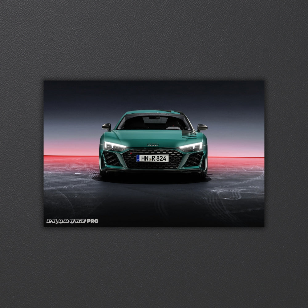 Audi R8 – Emerald Blaze Neon Edition